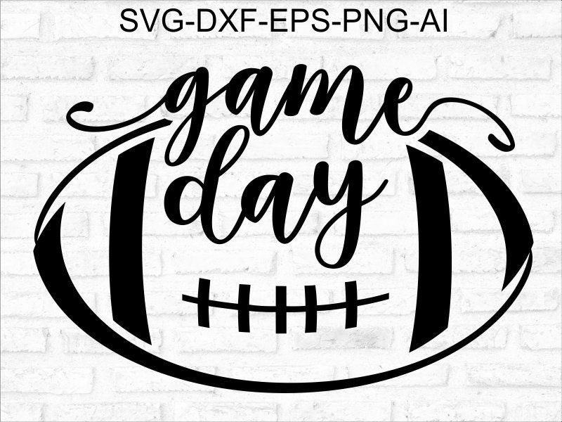 Game Day Svg Football Game Day Svg Game Day Football Svg Etsy