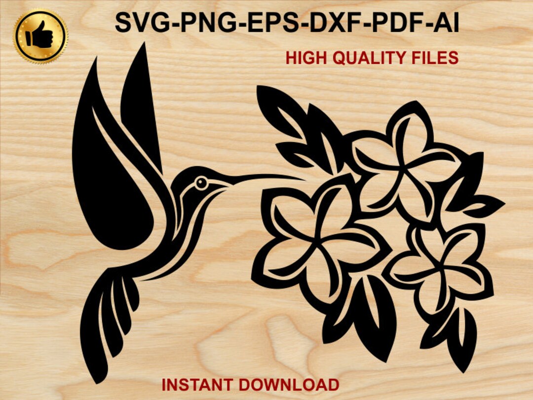 Hummingbird SVG Bird SVG Hummingbird Flowers Svg Flower Humming Bird