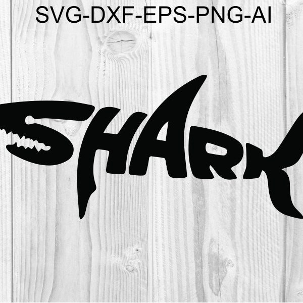 Shark SVG #5 Shark Attack svg dfx eps png, print and cut file for Silhouette, Cricut, tattoo design, t-shirt designs, wall decor