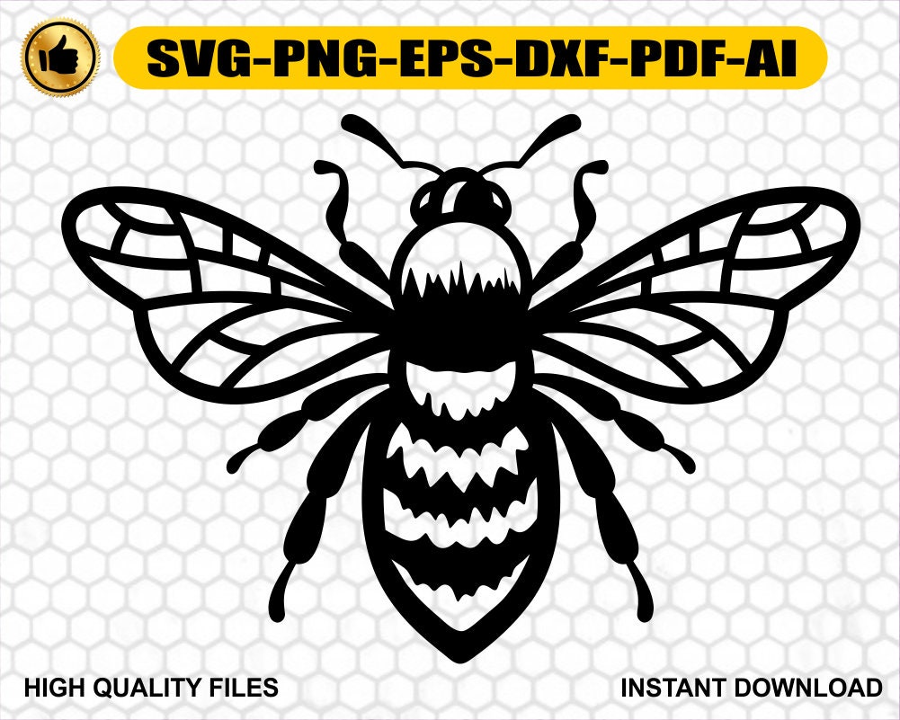 Queen Bee Svg Queen Bee Png Bee Svg File Di Taglio Bee Clipart Etsy ...