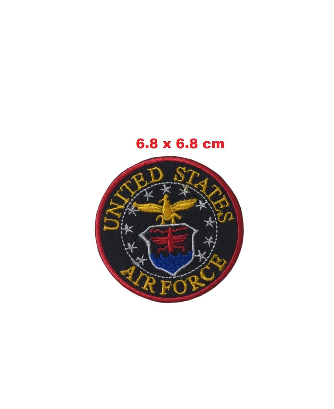Buy Army Military Patches Embroidery iron on sewing Flag American Air force  Army Badges Online - 360 Digitizing - Embroidery Designs