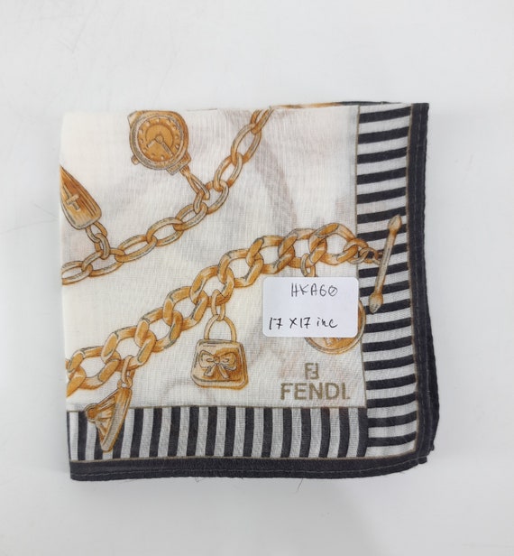 Fendi cotton scarf clearance