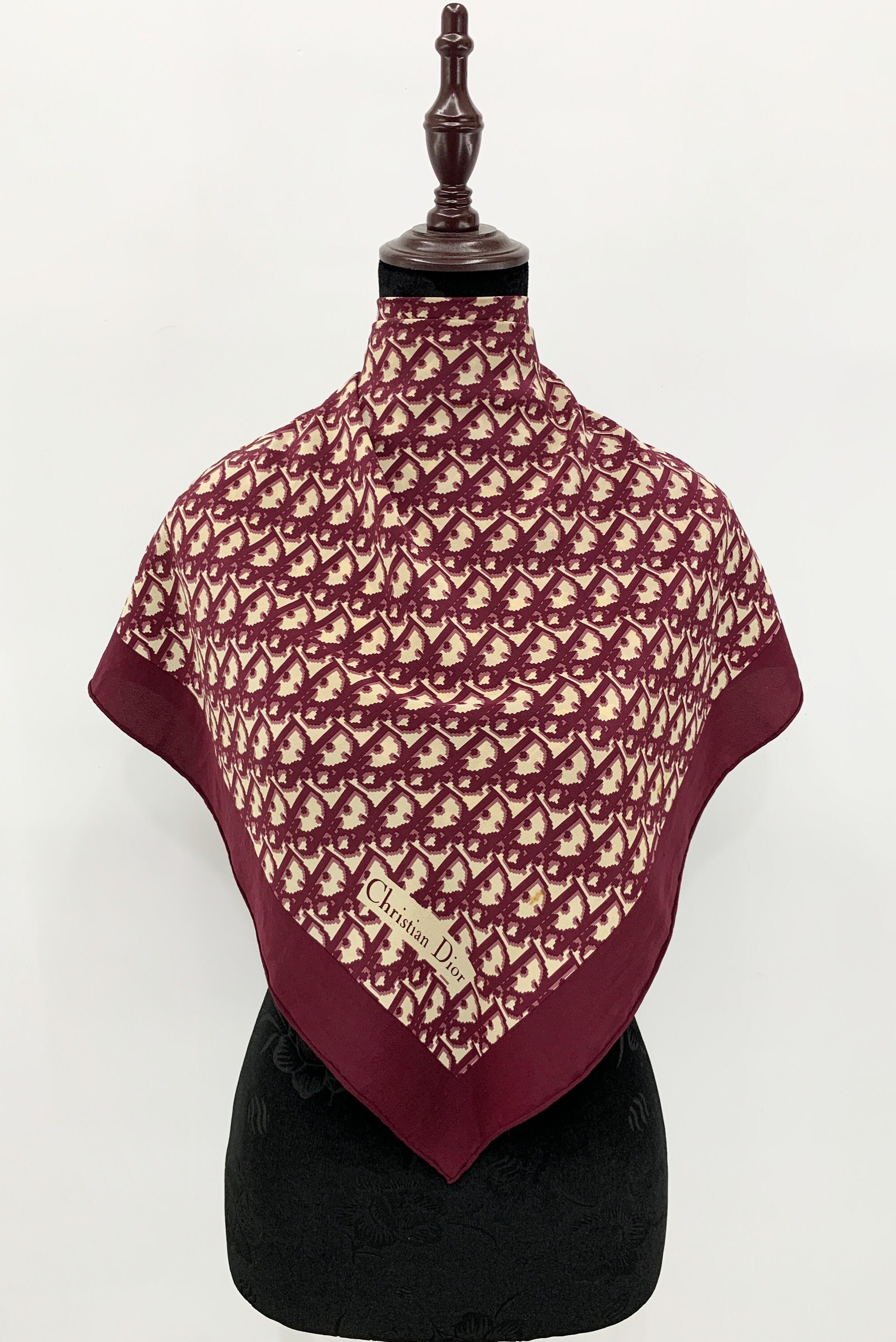 Dior monogram on sale scarf