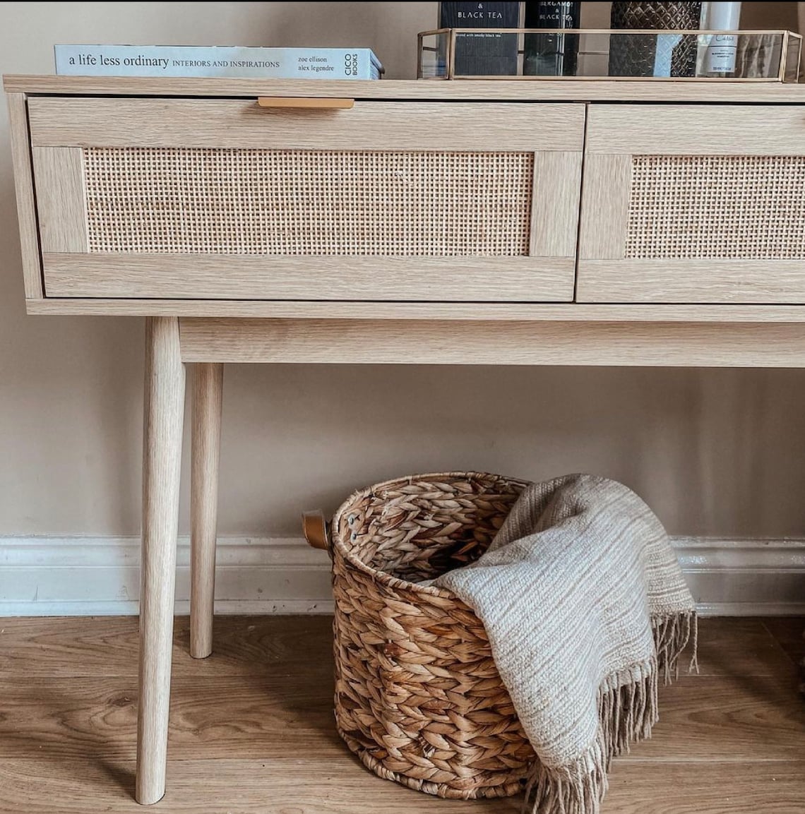 Console Table With Drawers