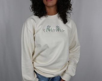 SO ORIGINAL EMBROIDERED SWEATSHIRT グレー S 大幅値下通販 SO ORIGINAL EMBROIDERED SWEATSHIRT グレー S スウェット