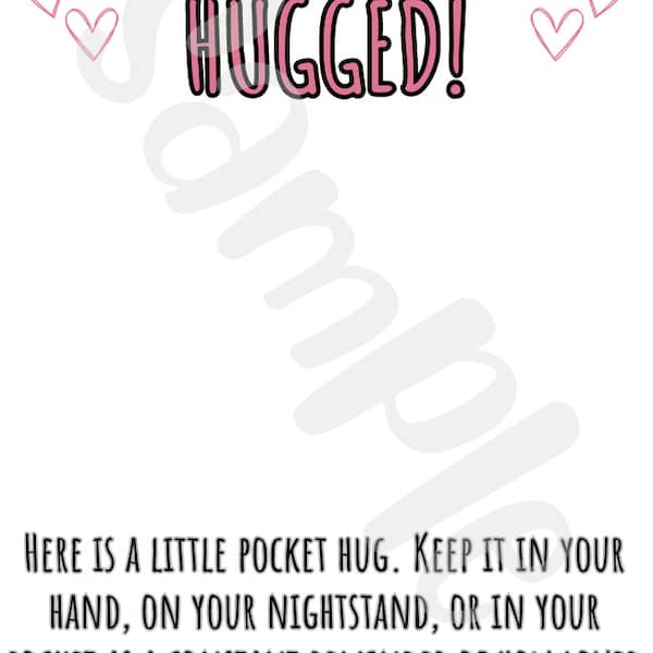 Pocket Hug - Etsy