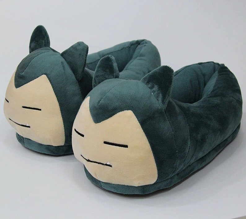 Snorlax slippers.