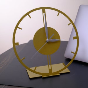 Unique Office Desk Clock Office Decors Women Desk Tabletop - Etsy