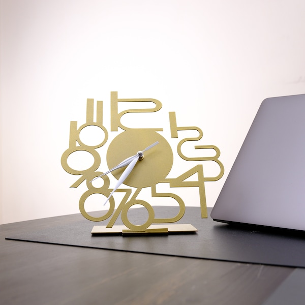 Unique Desk Clocks Etsy