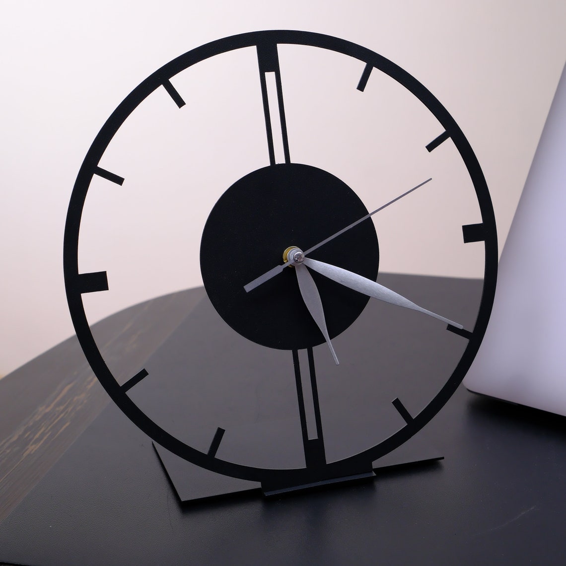 Unique Office Desk Clock Office Decors Women Desk Tabletop Etsy