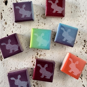 Ceramic mosaic tiles with animal motifs | Forest animals