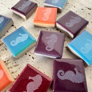 Ceramic mosaic tiles with animal motifs | Sea creatures