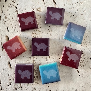 Ceramic mosaic tiles with animal motifs | Exotic animals