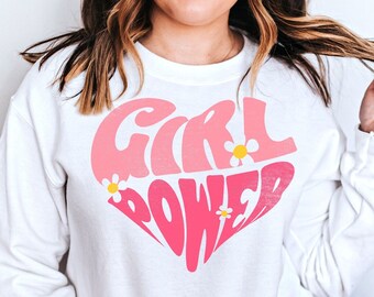 Girl Power svg | Girl Power Shirt | grl pwr Cute Slogan motivational cut files mom daughter design strong woman feminism tote bag