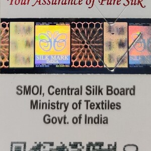 Silk Mark Certified