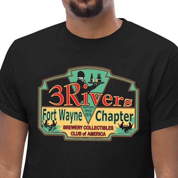 Beer Shirt, BCCA Three Rivers Chapter T Shirt, CANvention Shirt, Fort Wayne, Indiana Shirt, Beer Can Shirt, Craft Beer Shirt, Brewery Shirt