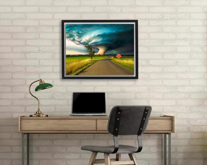 Supercell Tornado Photo Print: Storm Chasers Wall Art - Etsy