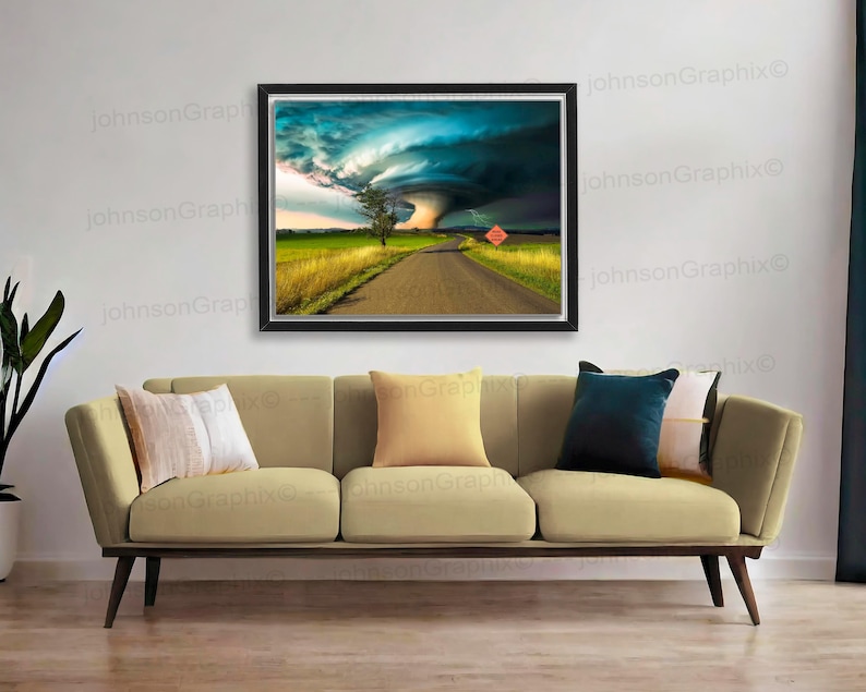 Supercell Tornado Photo Print: Storm Chasers Wall Art - Etsy