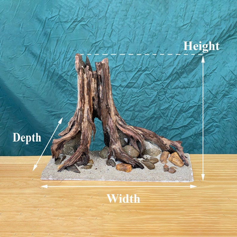 Aquarium Tree Stump Driftwood Bonsai Aquascaping Wood Fish Tank Plant ...