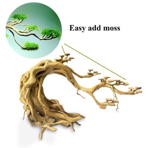 Aquarium driftwood bonsai tree aquascape plants fish tank plants best gifts for him image 4