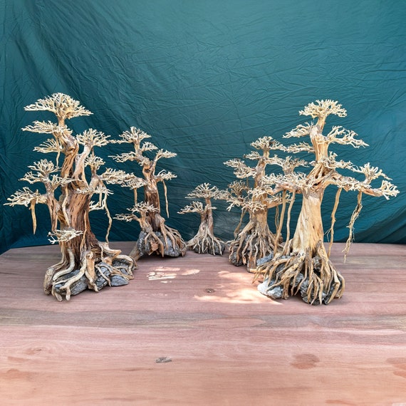wire bonsai tree Mini Copper Bonsai Tree- Sodalite – Salt Flat Trading Co main image 0