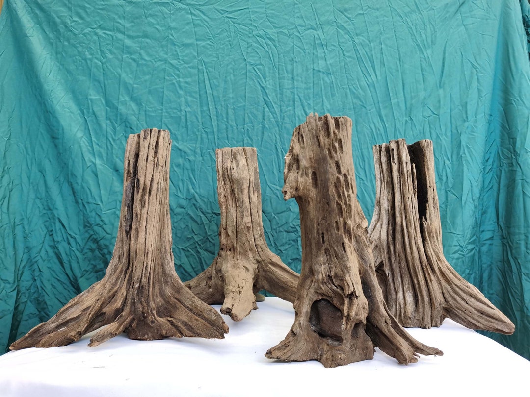 Aquarium Tree Stump Driftwood Bonsai Drift Wood Root Decor Fish Tank Etsy