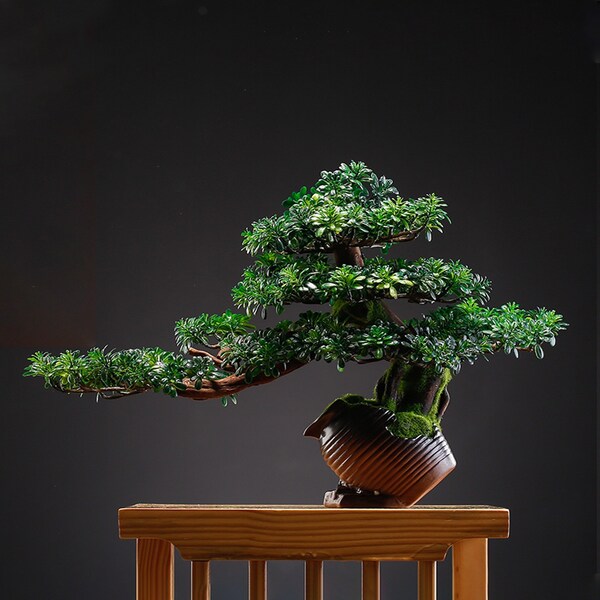 Large Artificial Bonsai Tree Etsy
