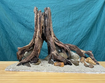 Aquarium tree stump driftwood bonsai aquascaping wood fish tank plant
