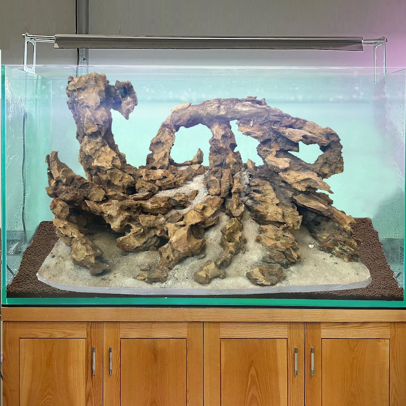 Dragon Stone Aquarium Aquascape Rock Cave Aquascape Hardscape Etsy