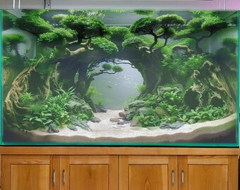 thumbnail image 2 of Bonsai Driftwood Aquarium Tree - 5 Inch Natural Handcrafted Fish Tank Decoration For Aquascaping 2 of 13