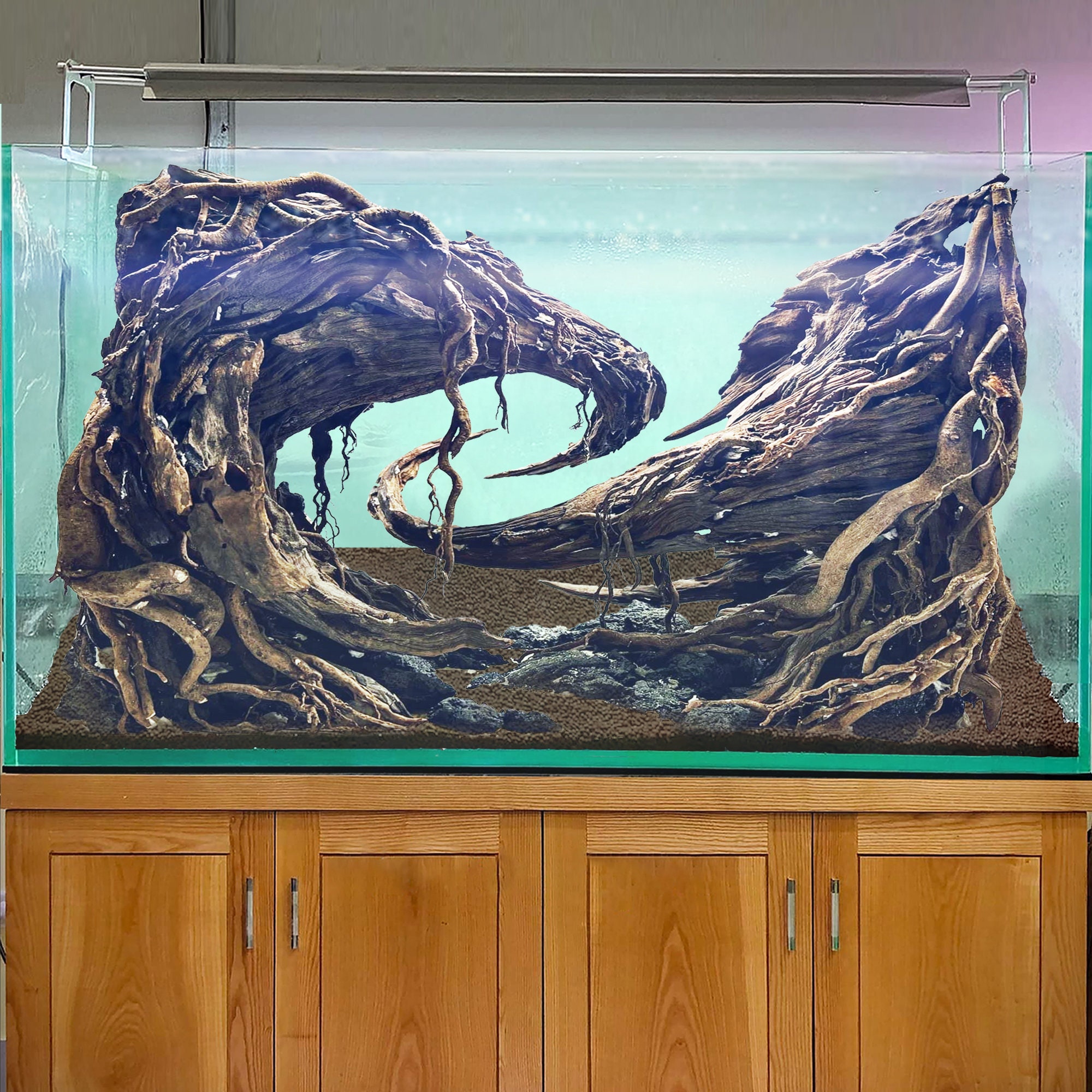 Aquarium Driftwood Bonsai Aquascape Hardscape Plants Fish Tank