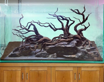 Aquarium driftwood large bonsai drift wood aquascape rock cave aquacaping decor fish tank plant