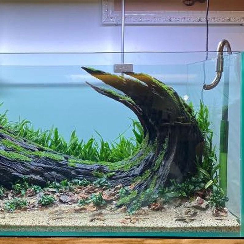 Aquascape driftwood aquarium cave hardscape drift wood fish tank decor image 8