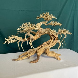 Drift wood bonsai aquarium aquascape hardscape decor fish tank gifts for him