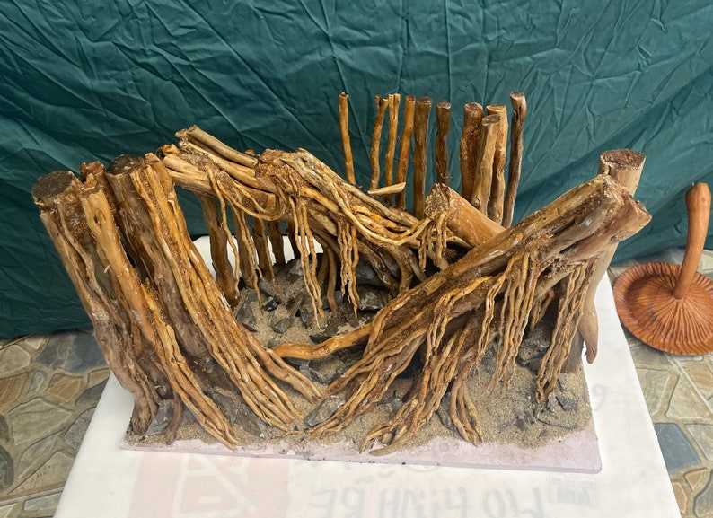 Aquascape driftwood aquarium decor fish tank wood image 5