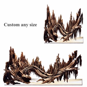 Aquascaping Wood Aquarium Driftwood Fish Tank Bonsai Large Driftwood