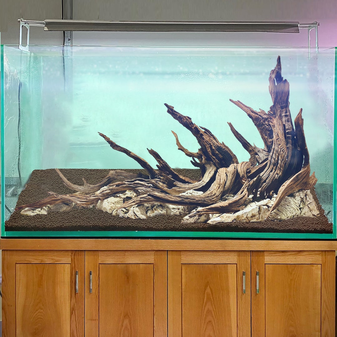 水槽の流木、大きな洞窟、水景、岩、盆栽、水槽の装飾 - Etsy 日本