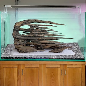 Aquarium driftwood centerpiece bonsai drift wood aquascape fish tank decorations