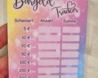 Bargeldtracker, Umschlagmethode