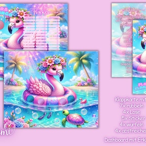 Flora Flamingo, Sfida di piegatura delle carte, Budget, Metodo busta