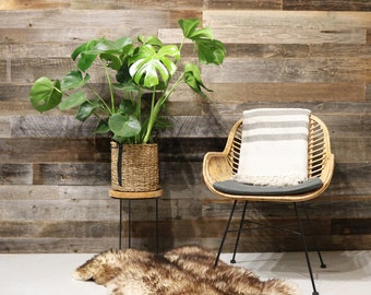 Wandverkleidung aus Holz | Holzwandpaneele | „Alpenholz grau verwittert“ | Recycelt | Einzigartig | 0,8 m2