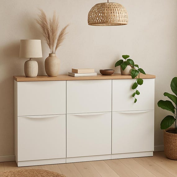 Solid Oak Top for IKEA Trones – Handmade Wooden Cover Board Custom