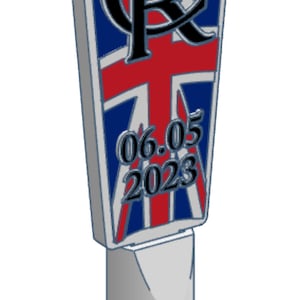 Coronation Union Jack Flag Taphendel voor Perfect Draft, Perfect Draft Pro en Heineken Blade Machines
