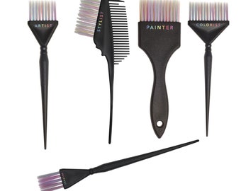 Hair Dye Brush Rainbow - Dye Brush Hair Dyeing