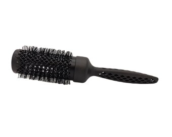 Super-lightweight ceramic-coated round brush Hairbrush made of carbon - shine and protection for your hair / curling brush