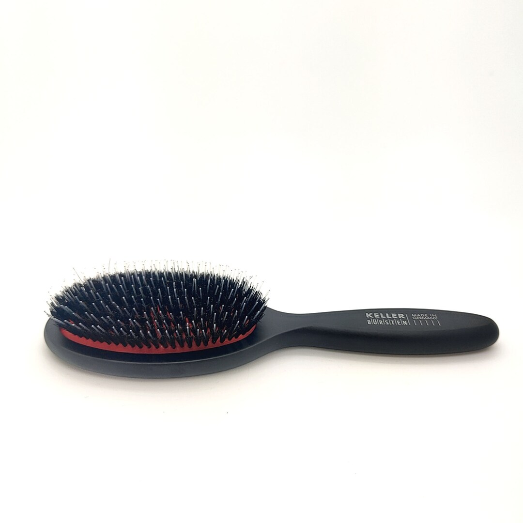 Long Hair Brush Boar Bristle Pneumatic Hair Brush Natural Bristles Etsy