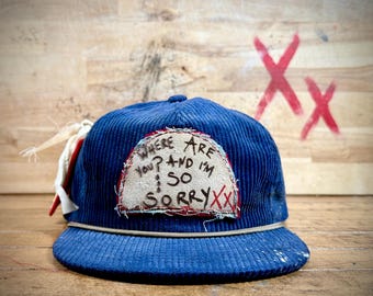 Blinzel 182 Schriftzug - Dingy Canvas Cap Aufnäher
