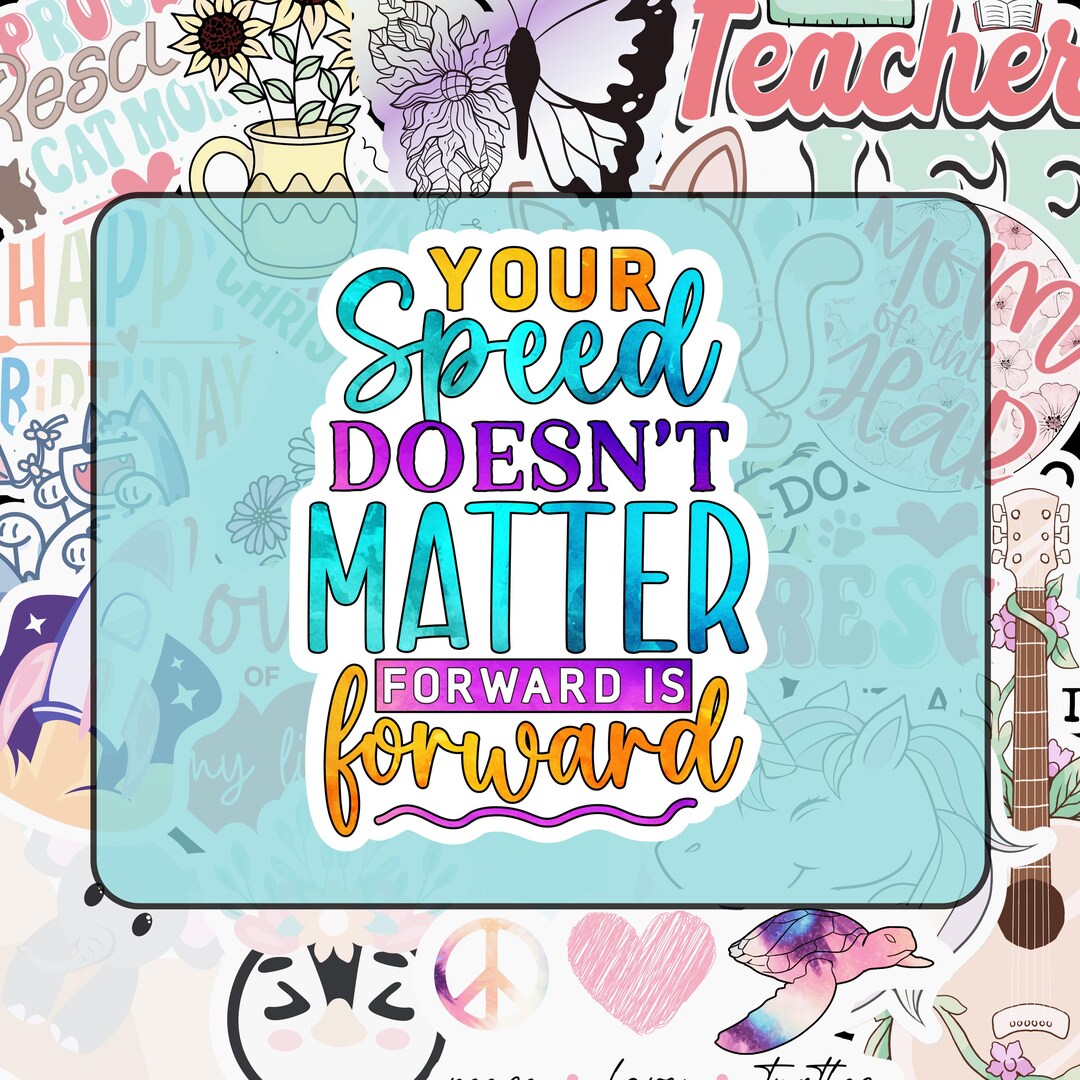 Forward is Forward Sticker: Inspiring Quote Decal, Laptop, Planner - Etsy