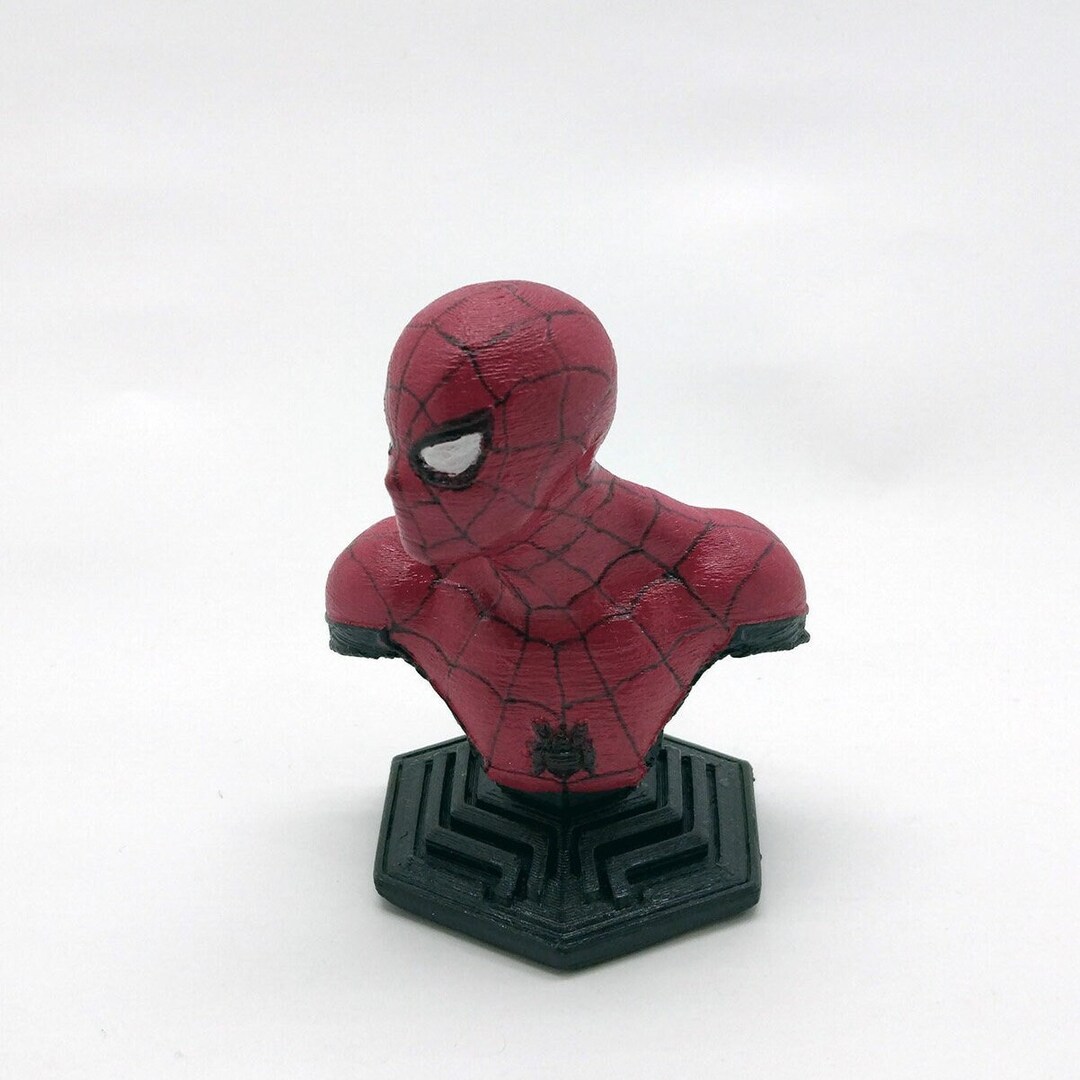 3D Printed Spiderman Bust - Etsy