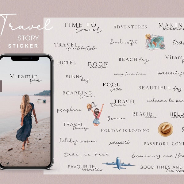 290+ Instagram Story Sticker Travel